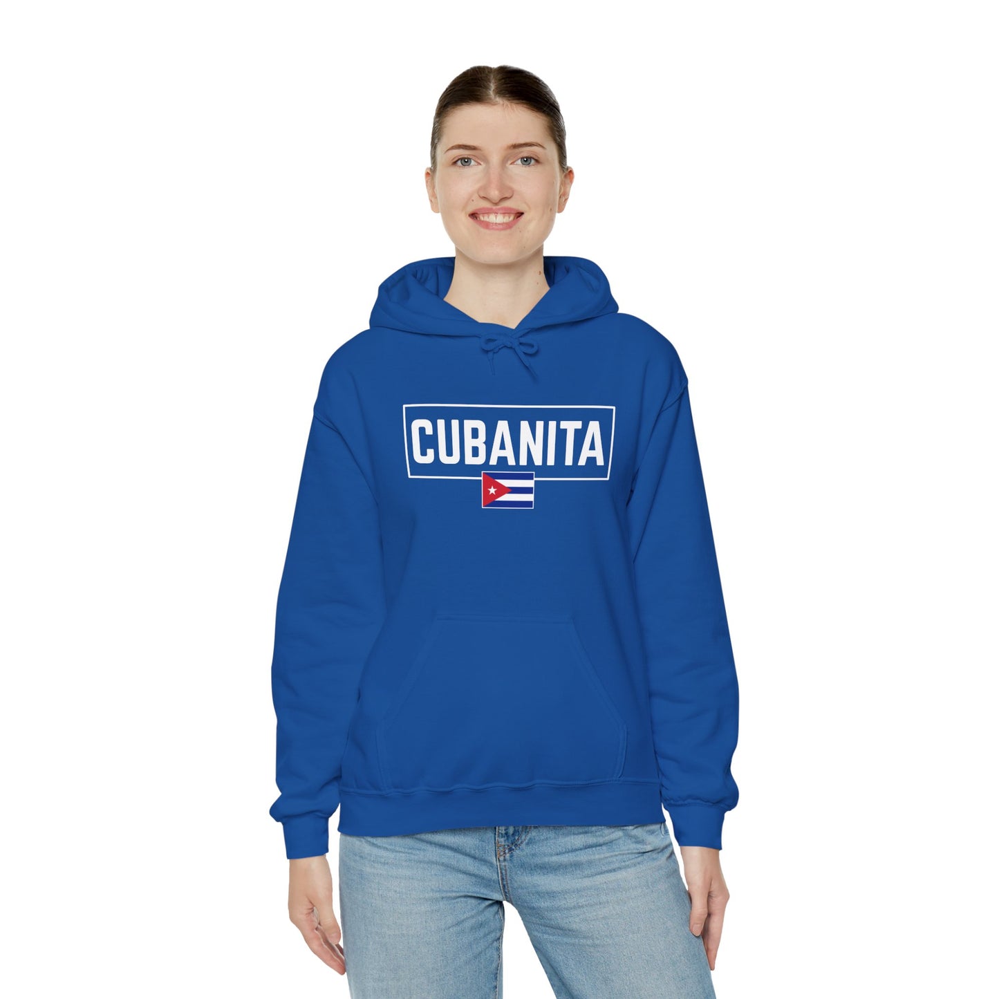 CUBANITA Hoodie – Cuban Flag Hoodie for Women, Latina Pride Hoodie, Cuba Heritage Top, Cuban Culture Graphic Hoodie