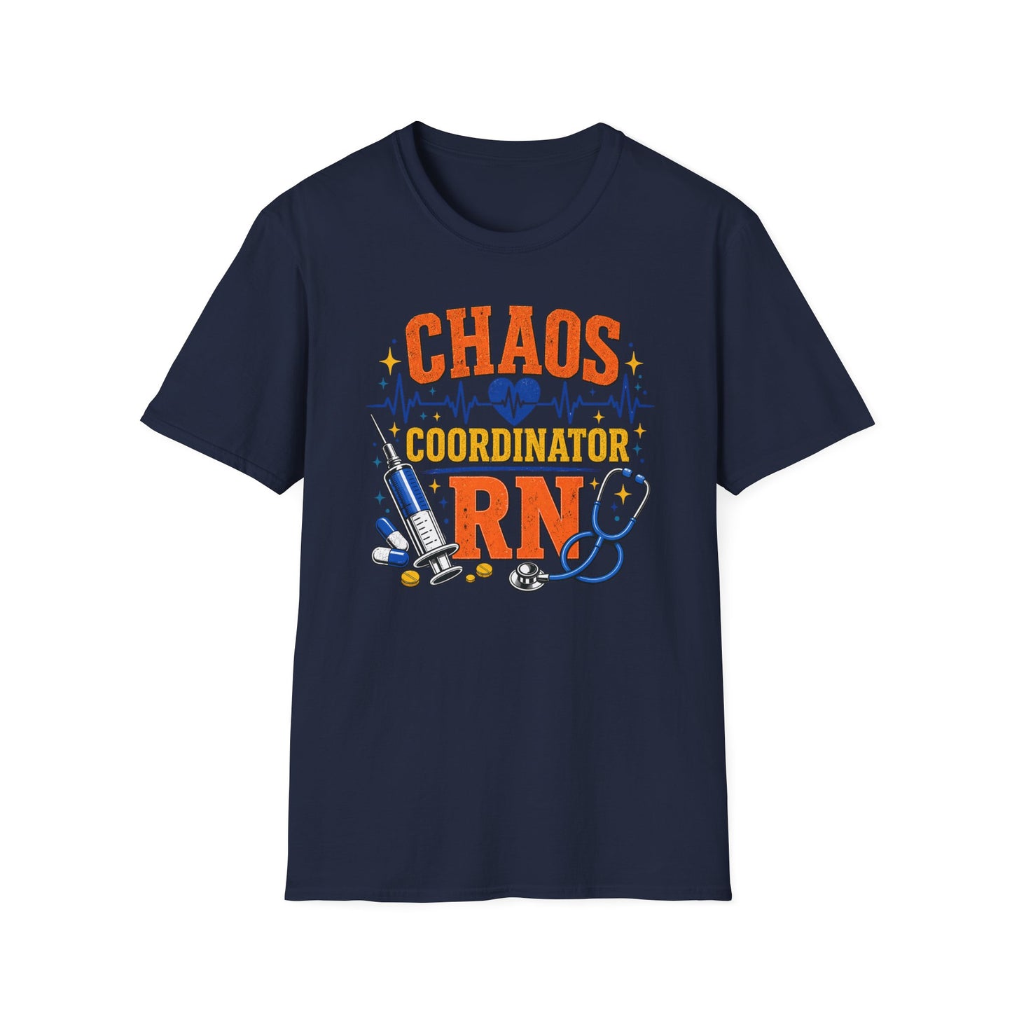 Chaos Coordinator RN Shirt – Funny Nurse Shirt – Nurse Life Tee – Medical Humor Gift for Nurses, RN LPN CNA Nursing Shirt