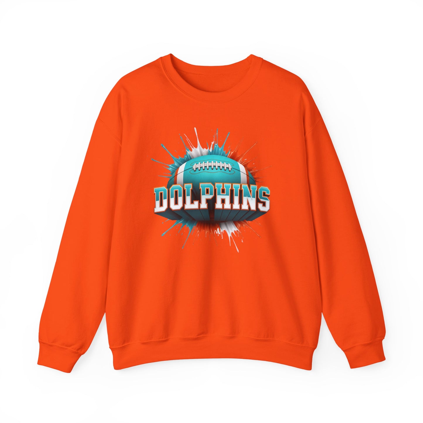 Miami Football Sweatshirt, Miami Team Sweatshirt, Football Gift for Miami Fans, Game Day Sports Fan Football Apparel