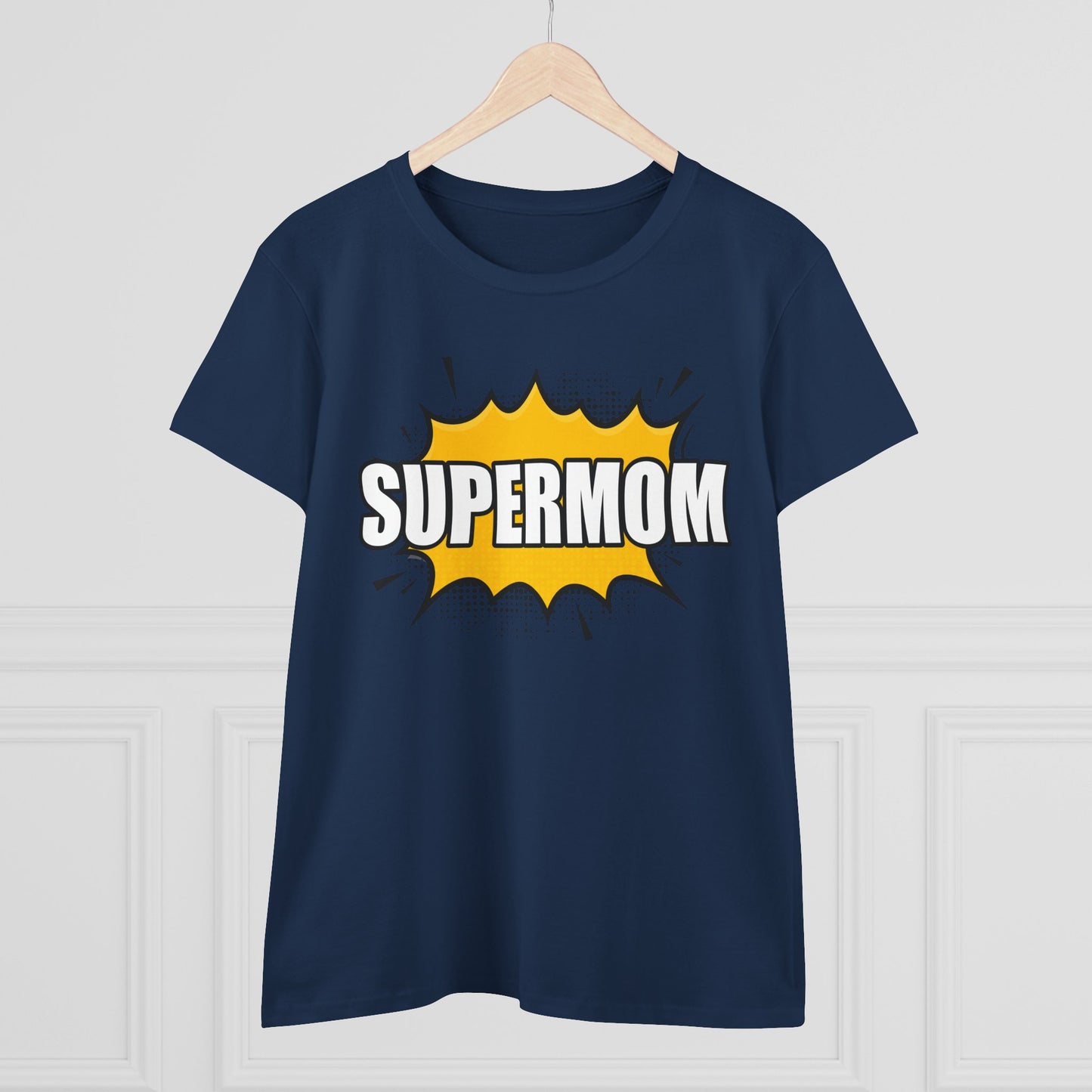 Supermom T-Shirt, Gift for Mom, Cute Summer Top, Mother's Day Gift, Family Gatherings, Casual Wear, Mom's Birthday, Supermom