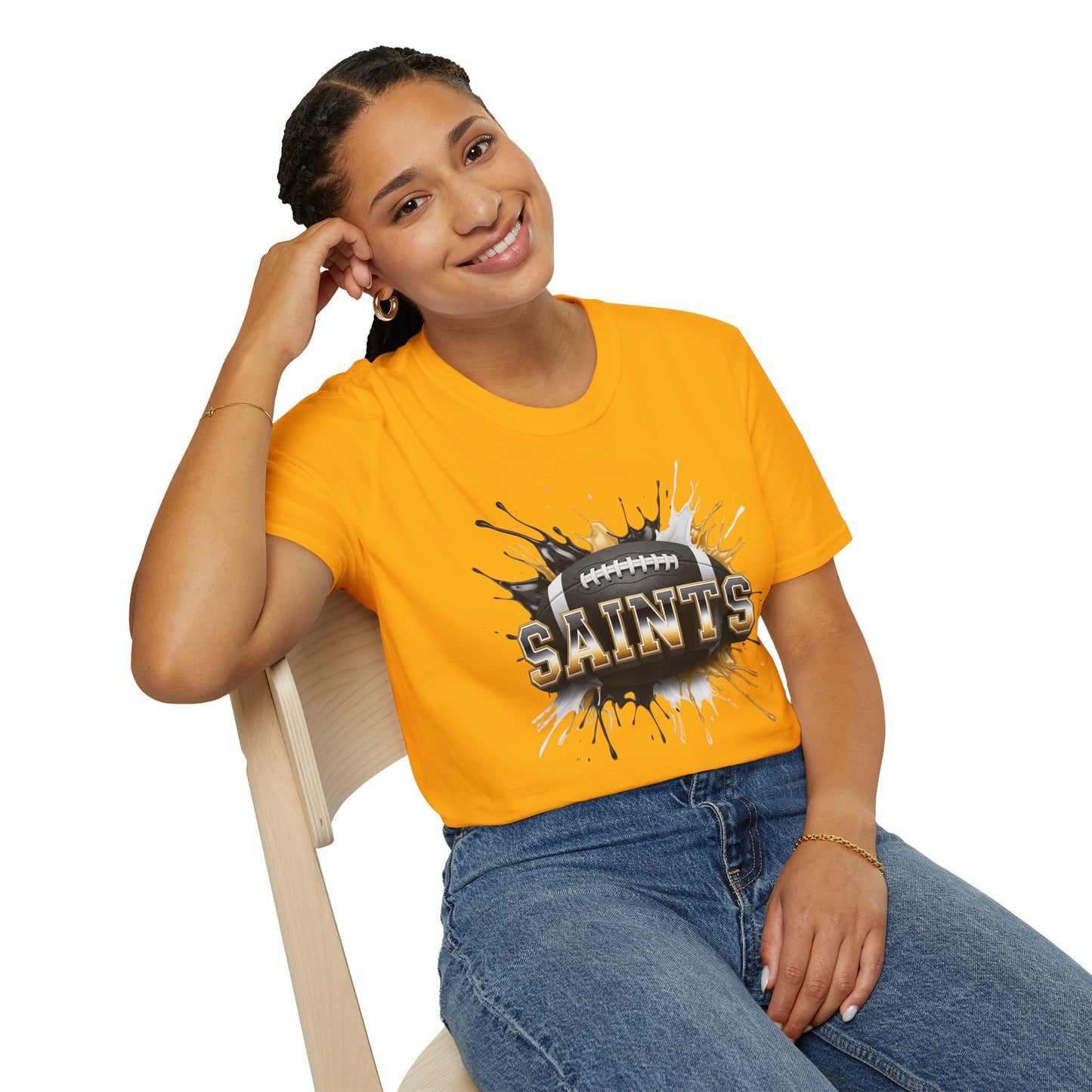New Orleans Football Unisex T-Shirt, New Orleans Team Tee, Football Gift for New Orleans Fans, Game Day Shirt, Sports Fan Apparel Tee