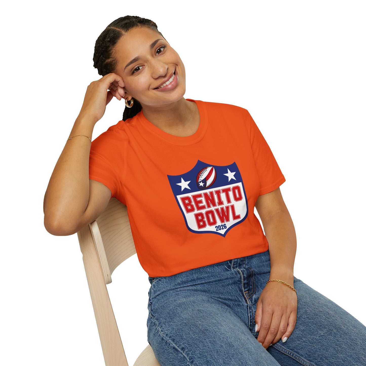 Benito Bowl 2026 Football T-shirt, Benito Bowl Shirt, Football Fan Gift, Puerto Rico Boricua Heritage Culture Pride Tee