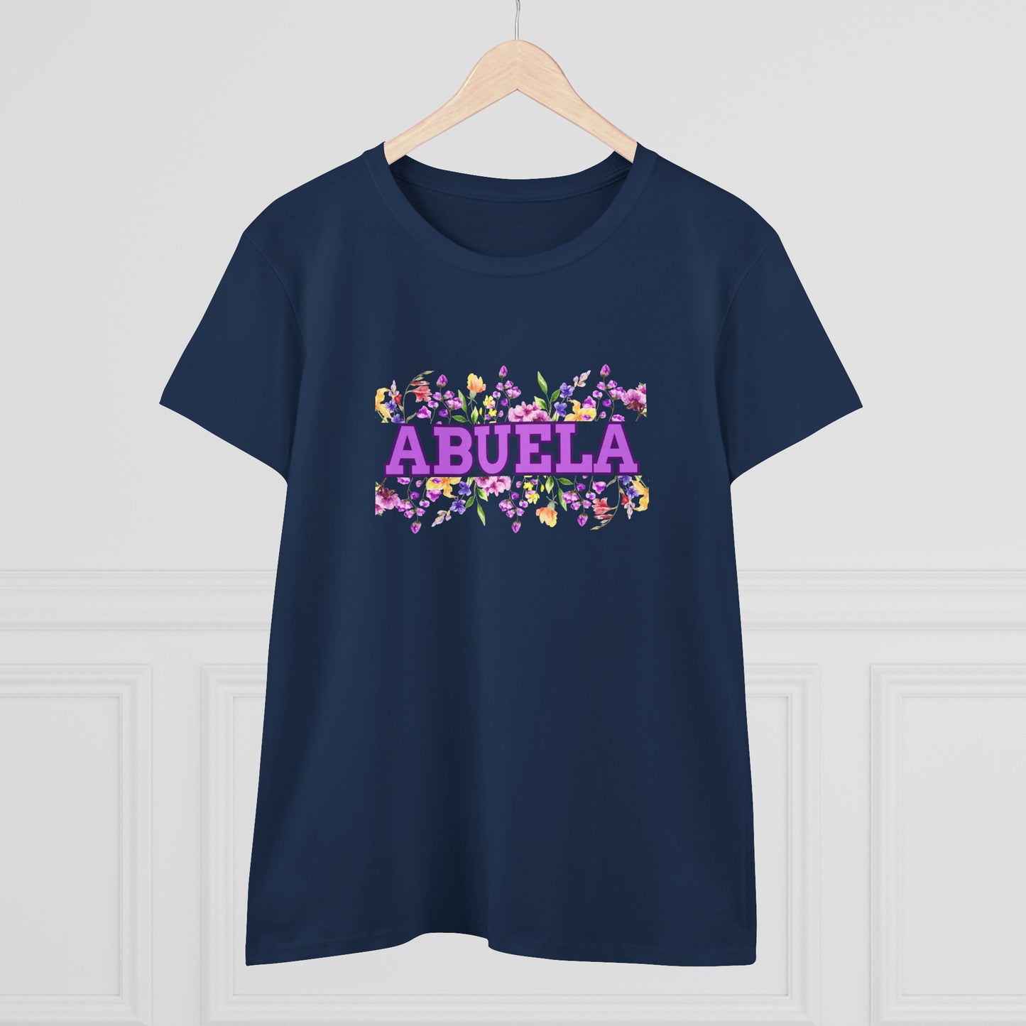 Abuela con Flores Shirt, Gift for Grandma, Gift for Abuela, Mothers Day Gift, Dia de las madres regalo, Abuela Gifts, Gift for Mom