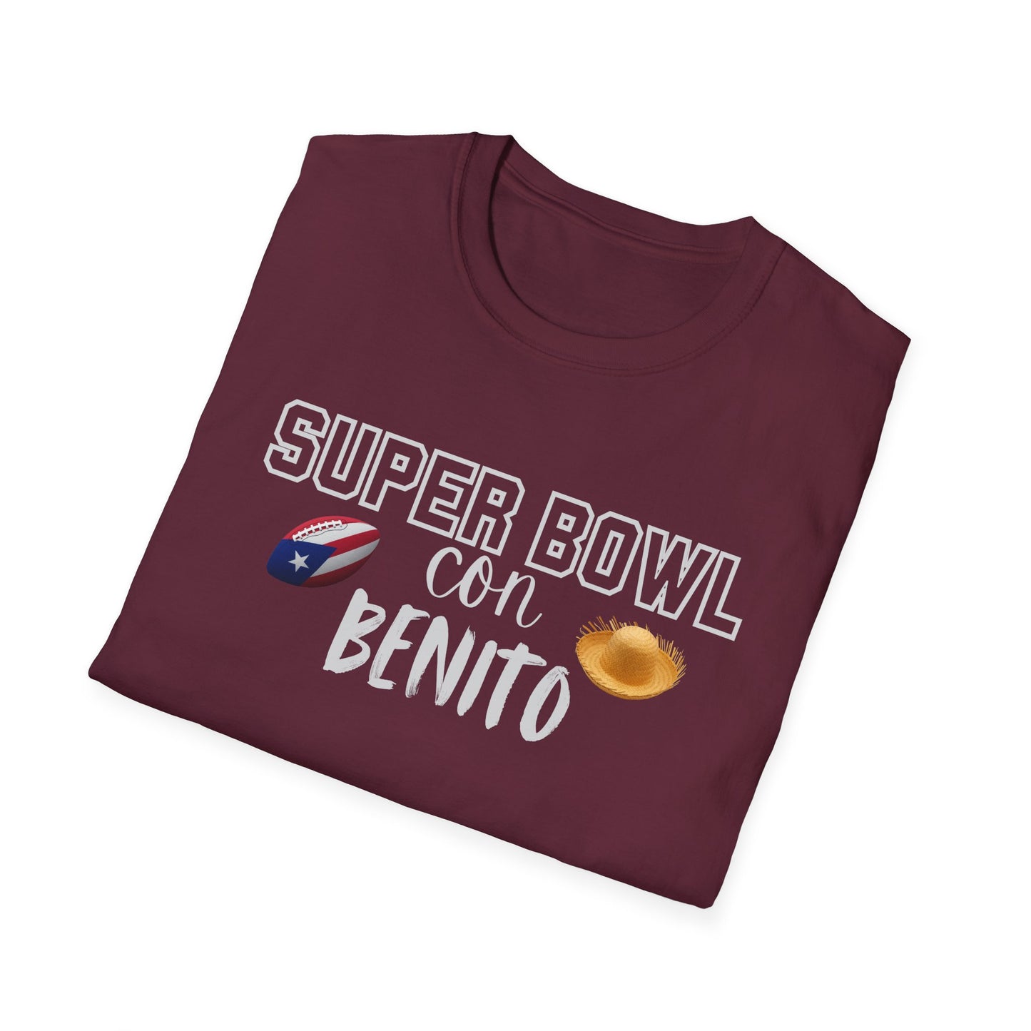 Benito Bowl Halftime Shirt 2026 T-Shirt, Benito Bowl Shirt, Football Fan Gift, Benito Tee, Puerto Rico Heritage Tee, Boriqua Pride Gift