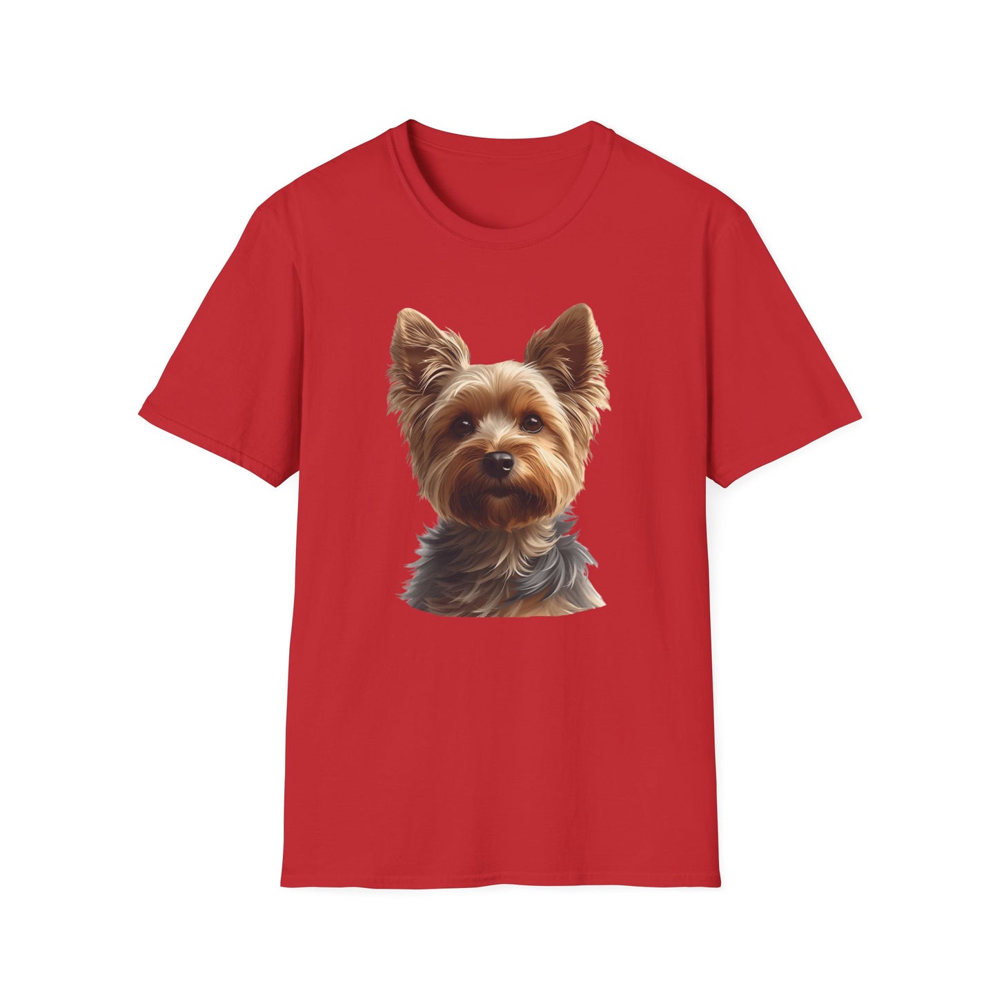 Yorkshire Terrier Dog Portrait Shirt – Yorkie Dog Lover Gift, Cute Dog Mom Tee, Dog Dad Shirt, Pet Breed Apparel