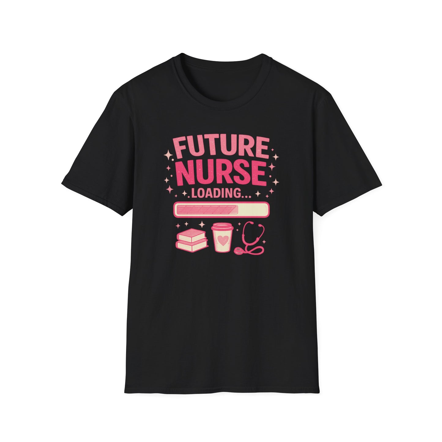 Future Nurse Loading Shirt – Funny Nursing Student T-Shirt, RN School Gift, Nursing School Graduation Tee, Nurse Student Gift Idea