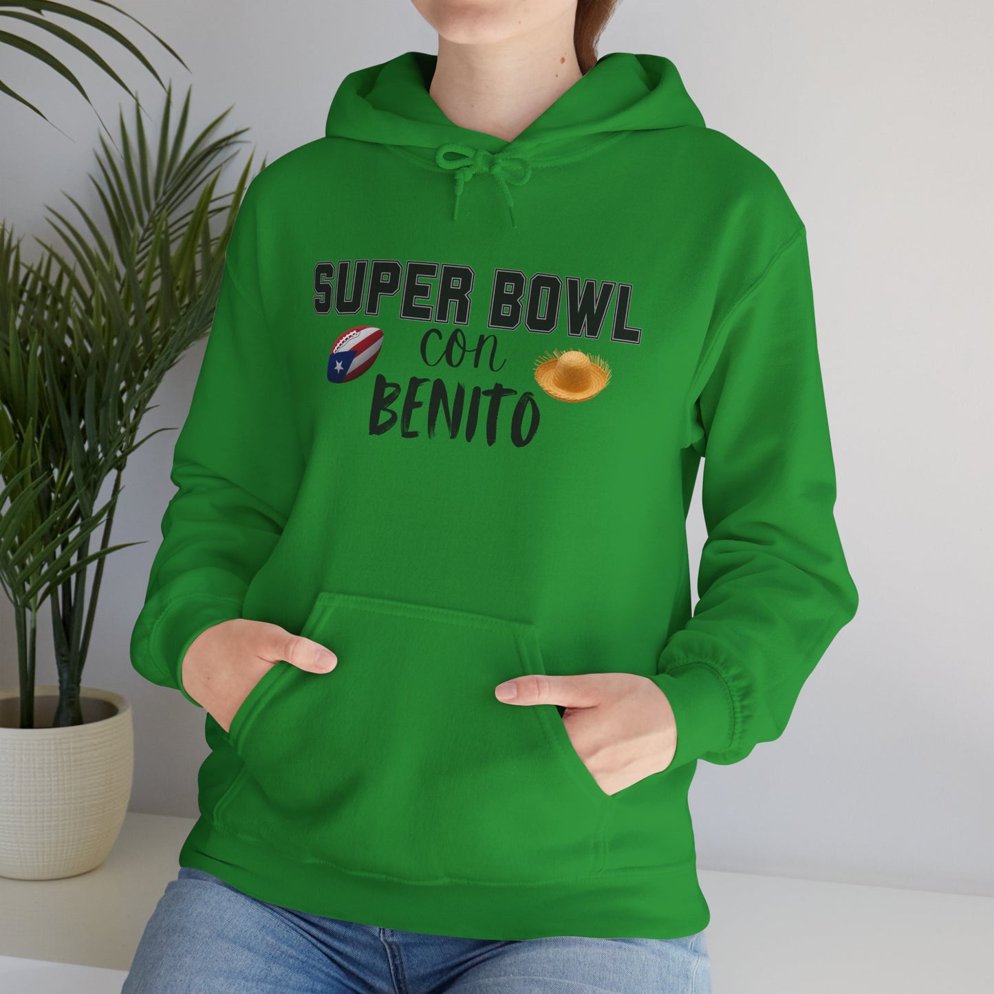 Benito Bowl Halftime Shirt 2026 Hoodie, Benito Bowl Hooded Sweatshirt, Football Fan Gift, Puerto Rico Heritage Hoodie, Boriqua Pride Gift