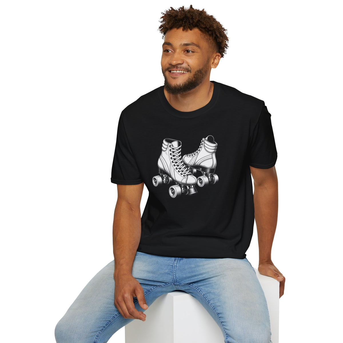 Retro Roller Skates Shirt, Quad Skate T-Shirt, Vintage Roller Rink Tee, Roller Skater Gift
