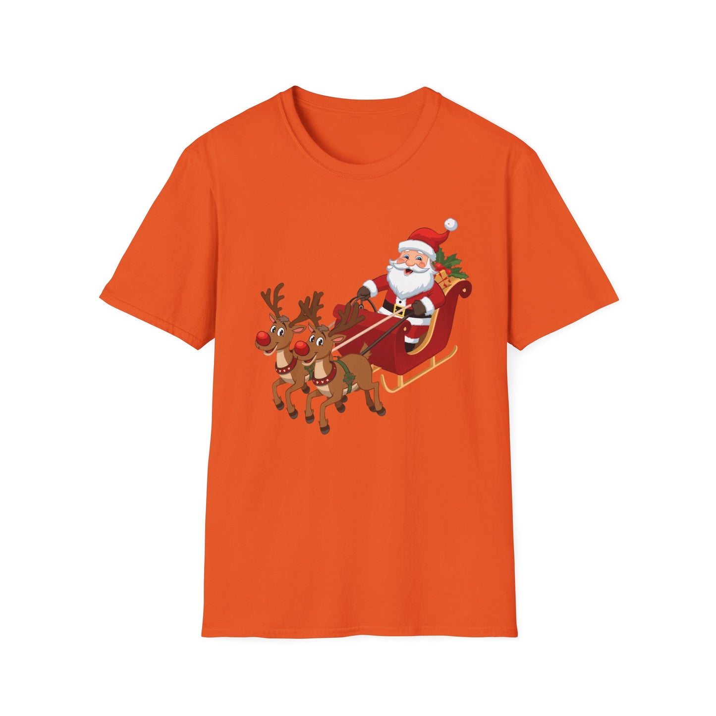 Santa flying Sleigh Shirt, Family Christmas Shirts, Christmas T Shirt, Holiday Shirt, Cute Xmas Shirt for the family, Holiday Gift