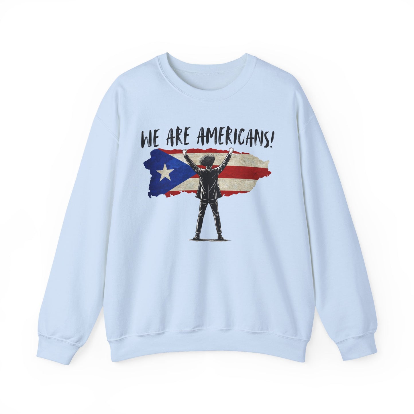 Benito We are Americans Sweatshirt, Benito Bowl, Football Fan Gift, Puerto Rico Boricua Heritage Culture Pride sweatshirt