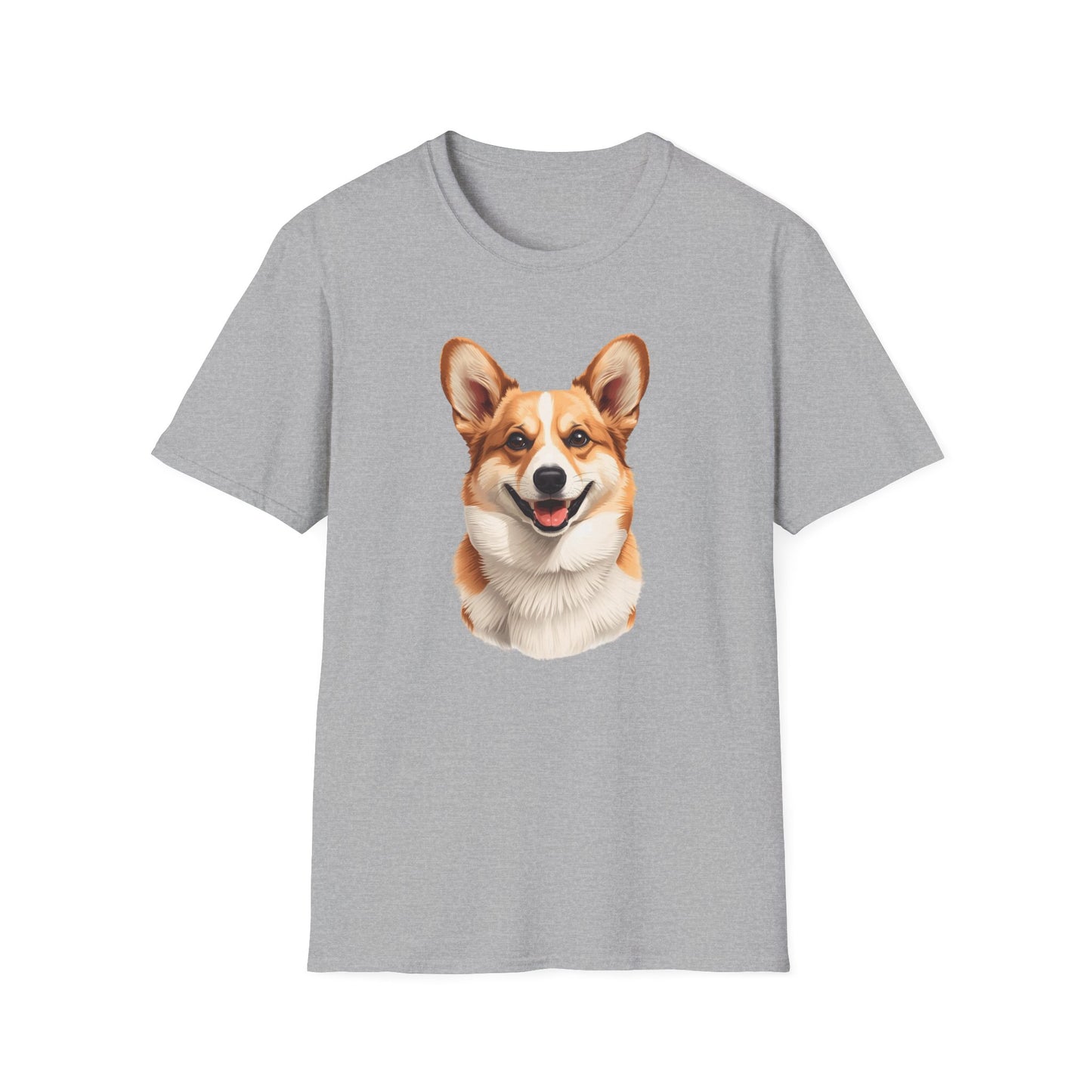 Corgi Dog Portrait Shirt – Corgi Dog Lover Gift, Cute Dog Mom Tee, Dog Dad Shirt, Pet Breed Apparel
