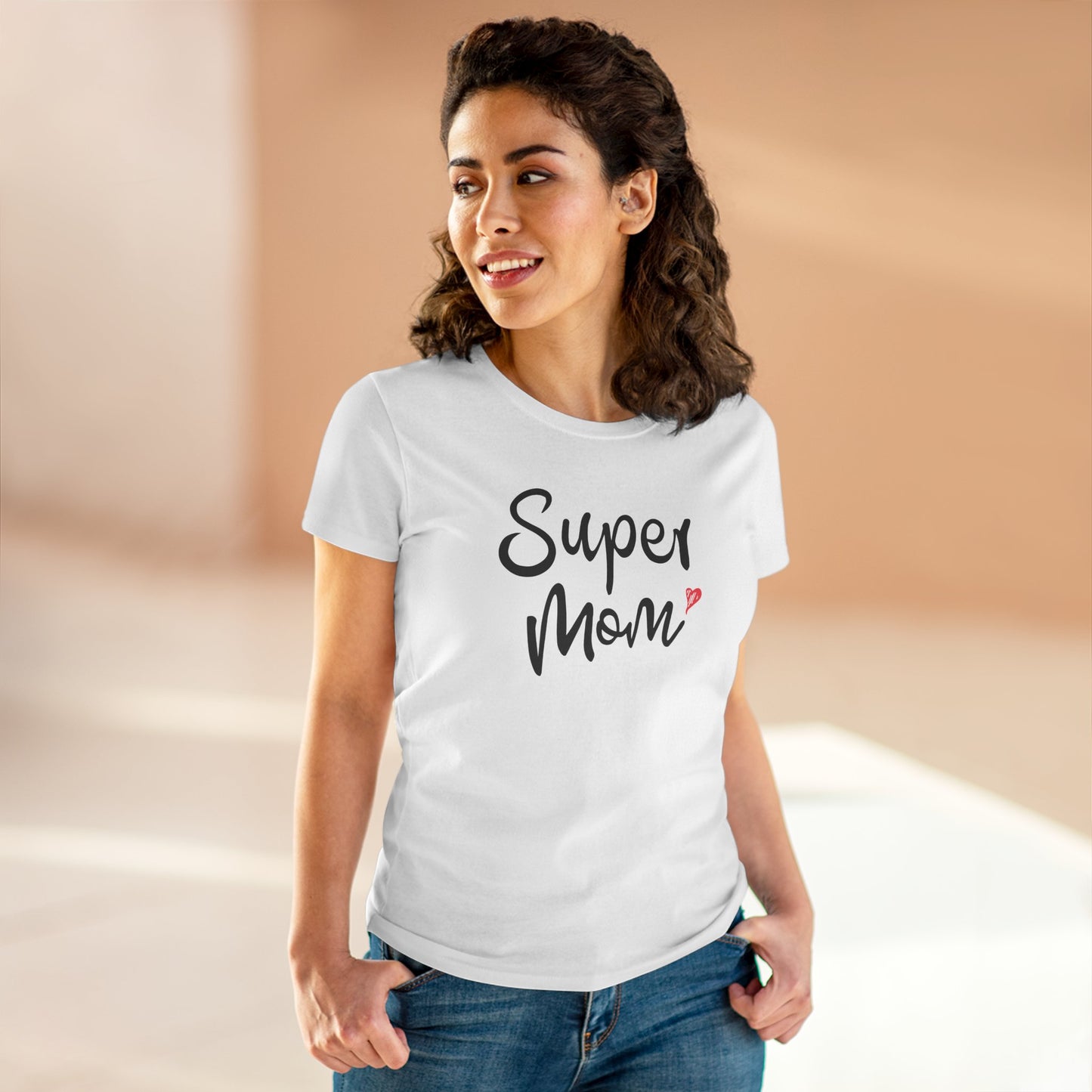 Supermom T-Shirt, Gift for Mom, Cute Summer Top, Mother's Day Gift, Family Gatherings, Casual Wear, Mom's Birthday, Supermom