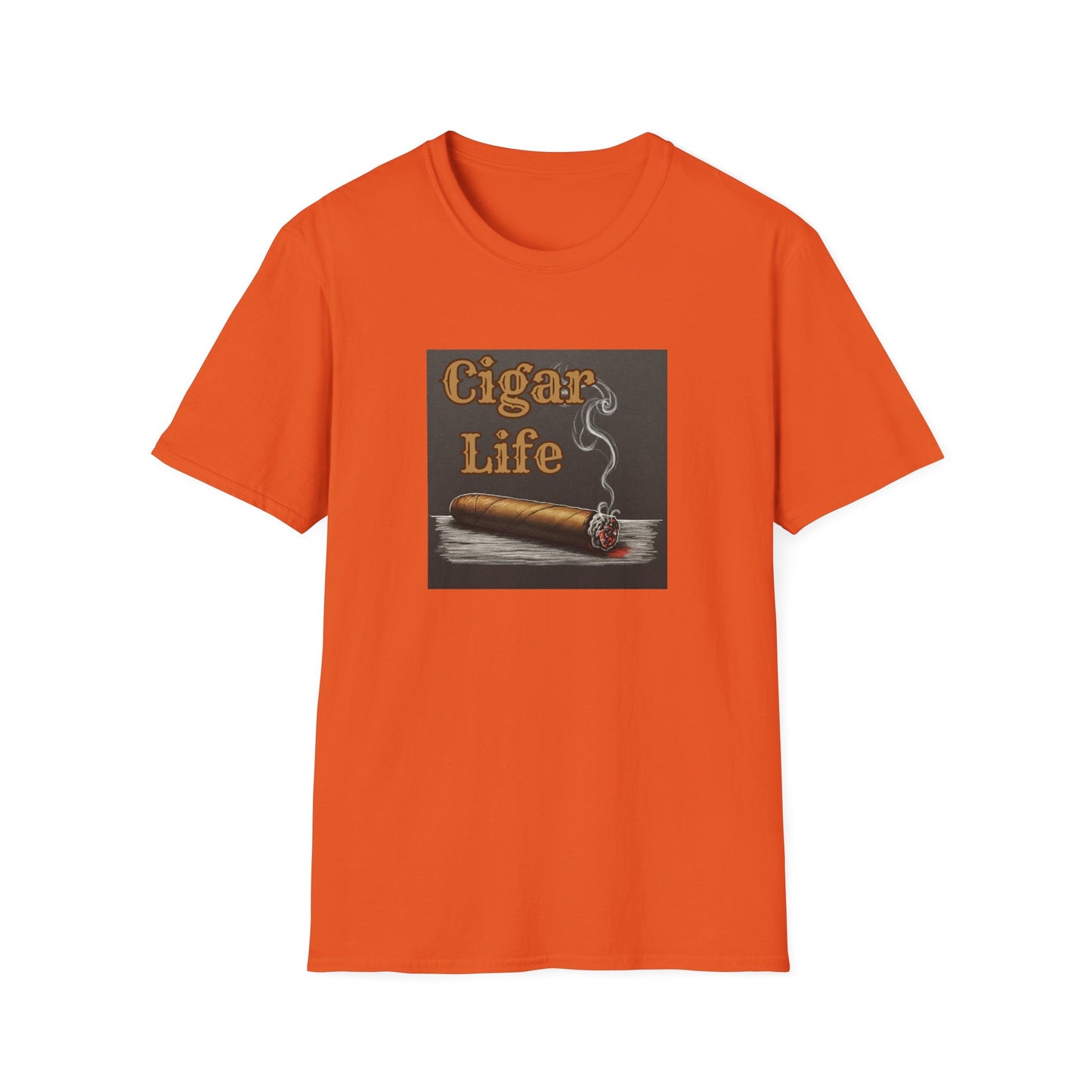 Cigar Life Unisex T-Shirt, BBQ Pool Party Shirt, Fathers Day Gift, Relaxation Leisure, Cigar lover Gift, Grandpa Gift
