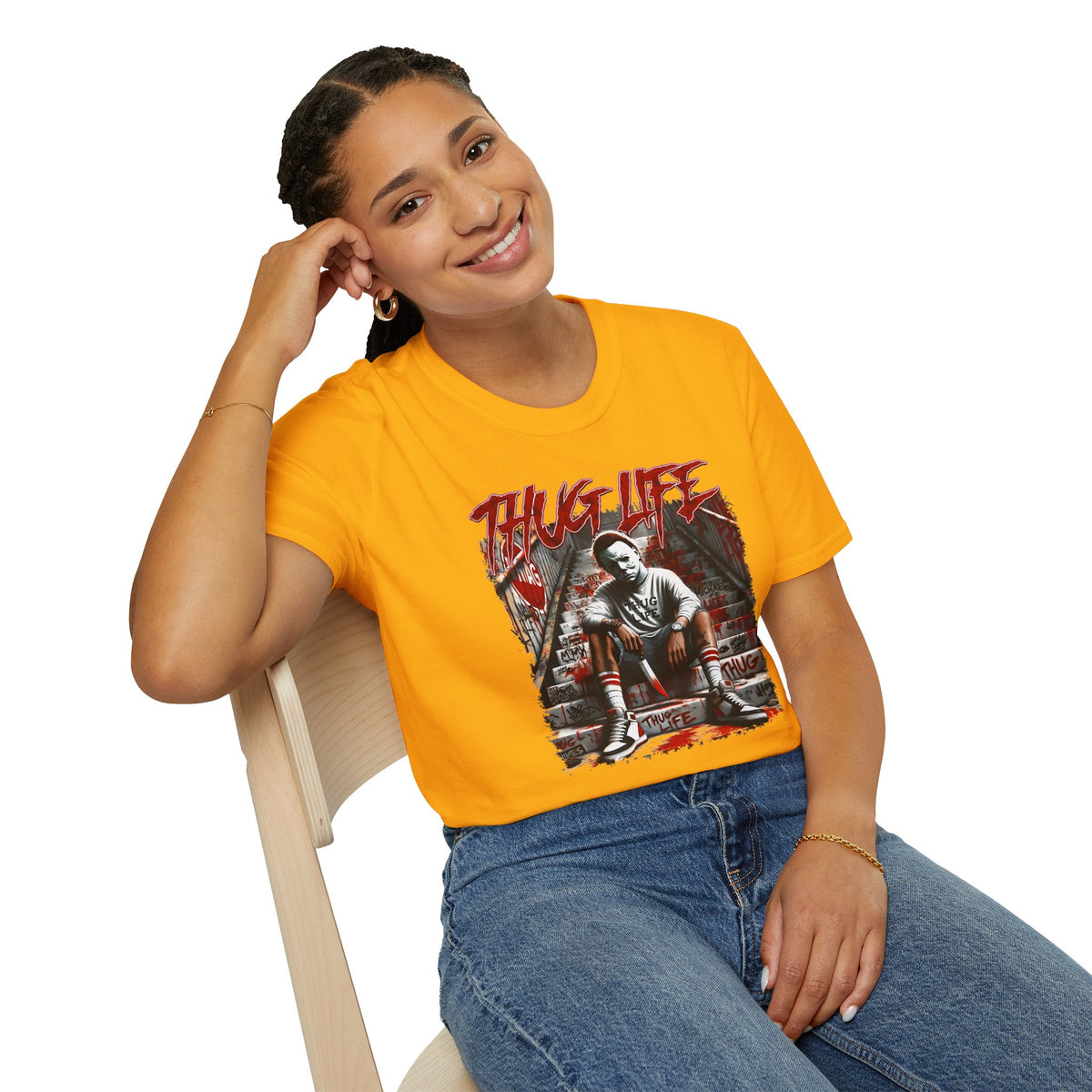 Halloween T-Shirt, Scary Movie Tee, Halloween Shirt, Horror Movie Fan Gift, Horror Movie Characters Shirt