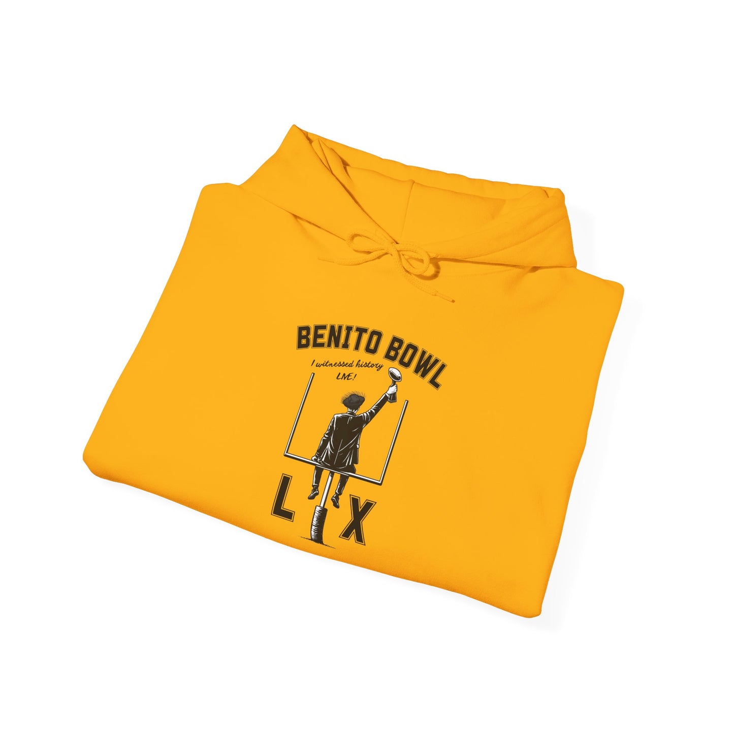 Benito Bowl LX Witnessed History Live Halftime Hoodie, Football Fan Gift, Benito Hoodie, Puerto Rico Boricua Heritage