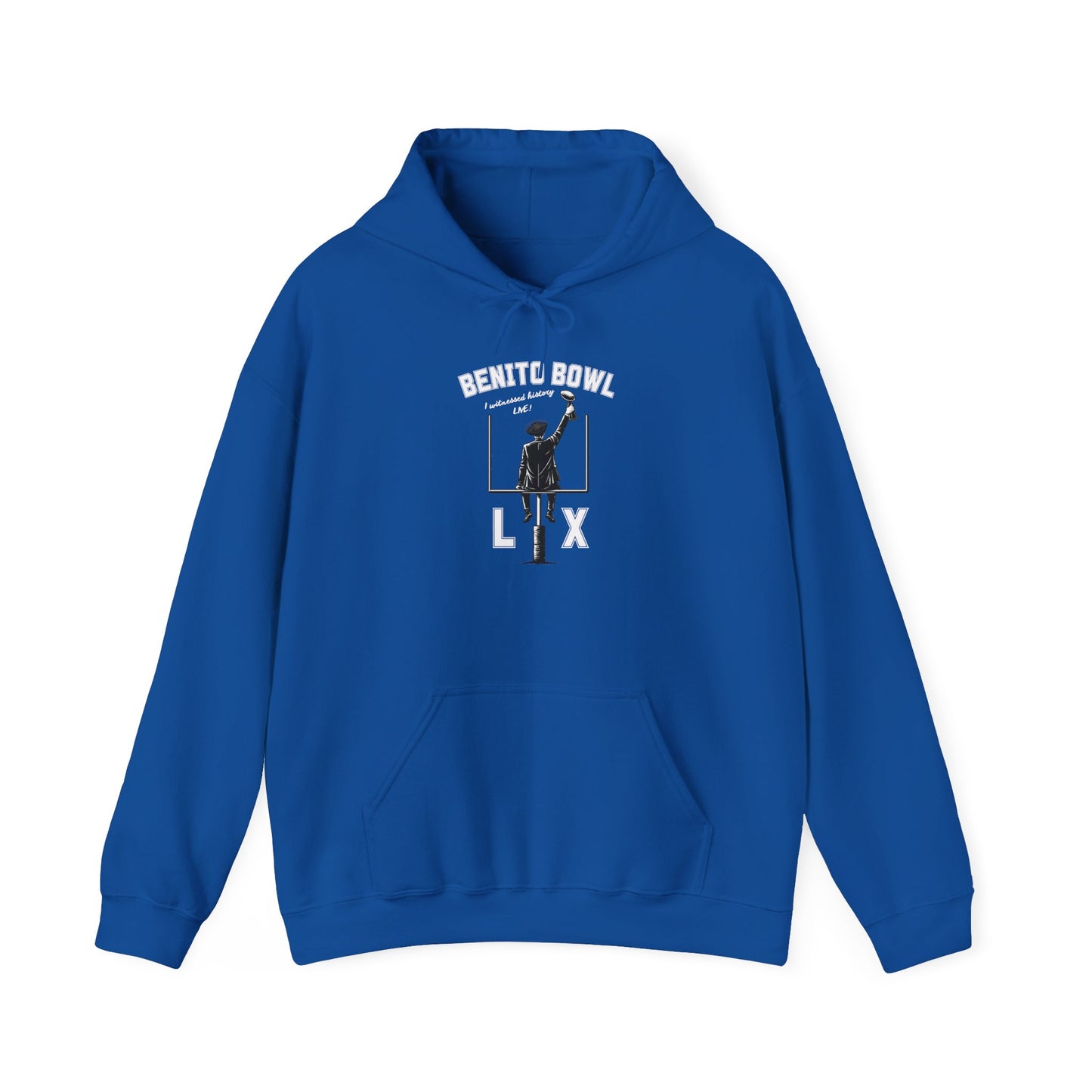 Benito Bowl LX Witnessed History Live Halftime Hoodie, Football Fan Gift, Benito Hoodie, Puerto Rico Boricua Heritage