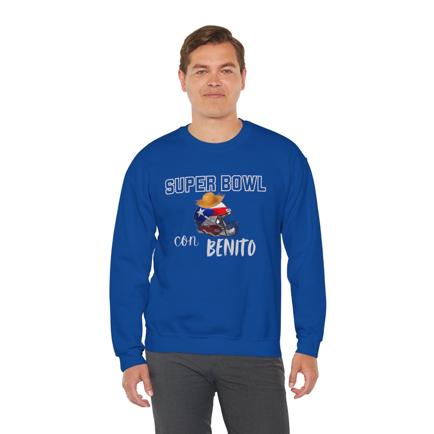 Benito Bowl Halftime 2026 Sweatshirt, Benito Bowl Shirt, Football Fan Gift, Puerto Rico Heritage Sweatshirt, Boriqua Pride Gift