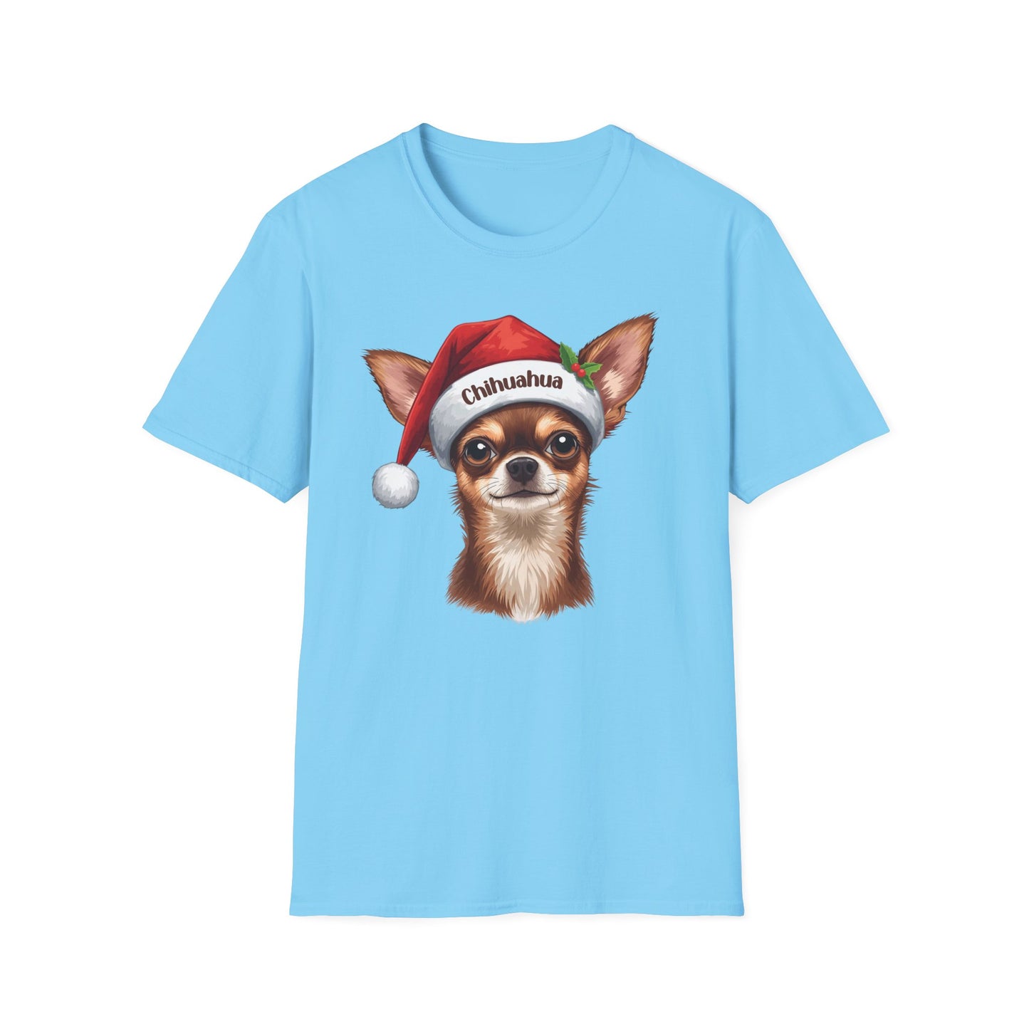 Chihuahua Dog Portrait Shirt – Chihuahua Dog Lover Gift, Cute Dog Mom Tee, Dog Dad Shirt, Pet Breed Apparel