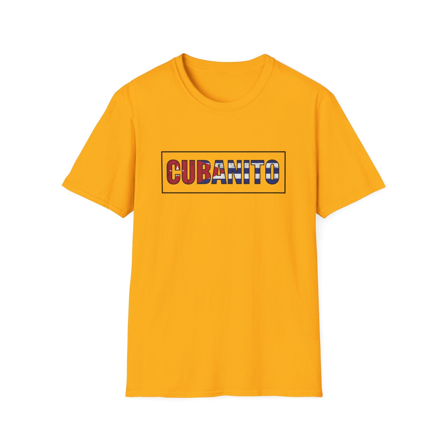 CUBANITO T-Shirt – Cuban Flag Shirt for Men, Latino Pride Tee, Cuba Heritage Top, Cuban Culture Graphic Tee
