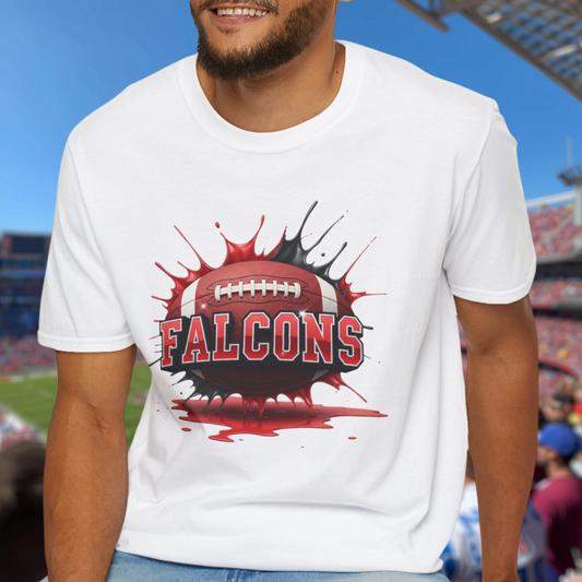 Atlanta Football Unisex T-Shirt, Atlanta Team Tee, Football Gift for Atlanta Fans, Game Day Shirt, Sports Fan Apparel Football Tee