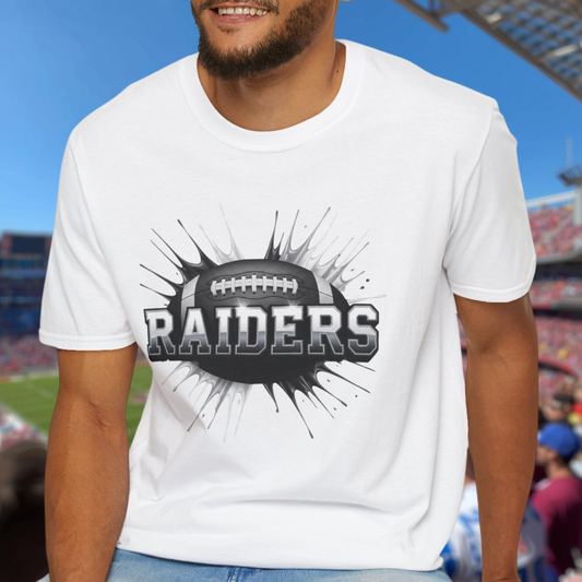 Las Vegas Football Unisex T-Shirt, Las Vegas Team Tee, Football Gift for Las Vegas Fans, Game Day Shirt, Sports Fan Apparel Football Tee