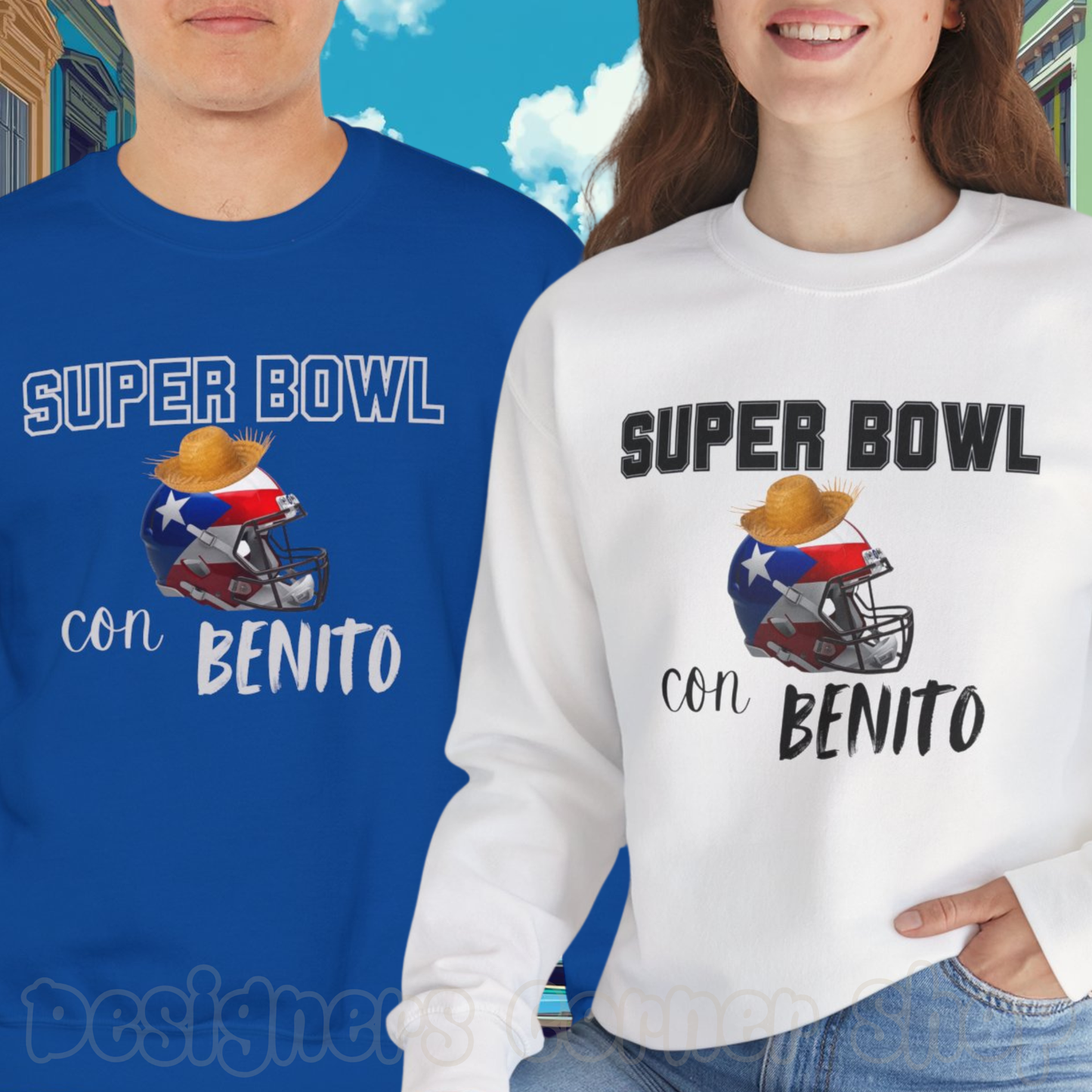 Benito Bowl Halftime 2026 Sweatshirt, Benito Bowl Shirt, Football Fan Gift, Puerto Rico Heritage Sweatshirt, Boriqua Pride Gift