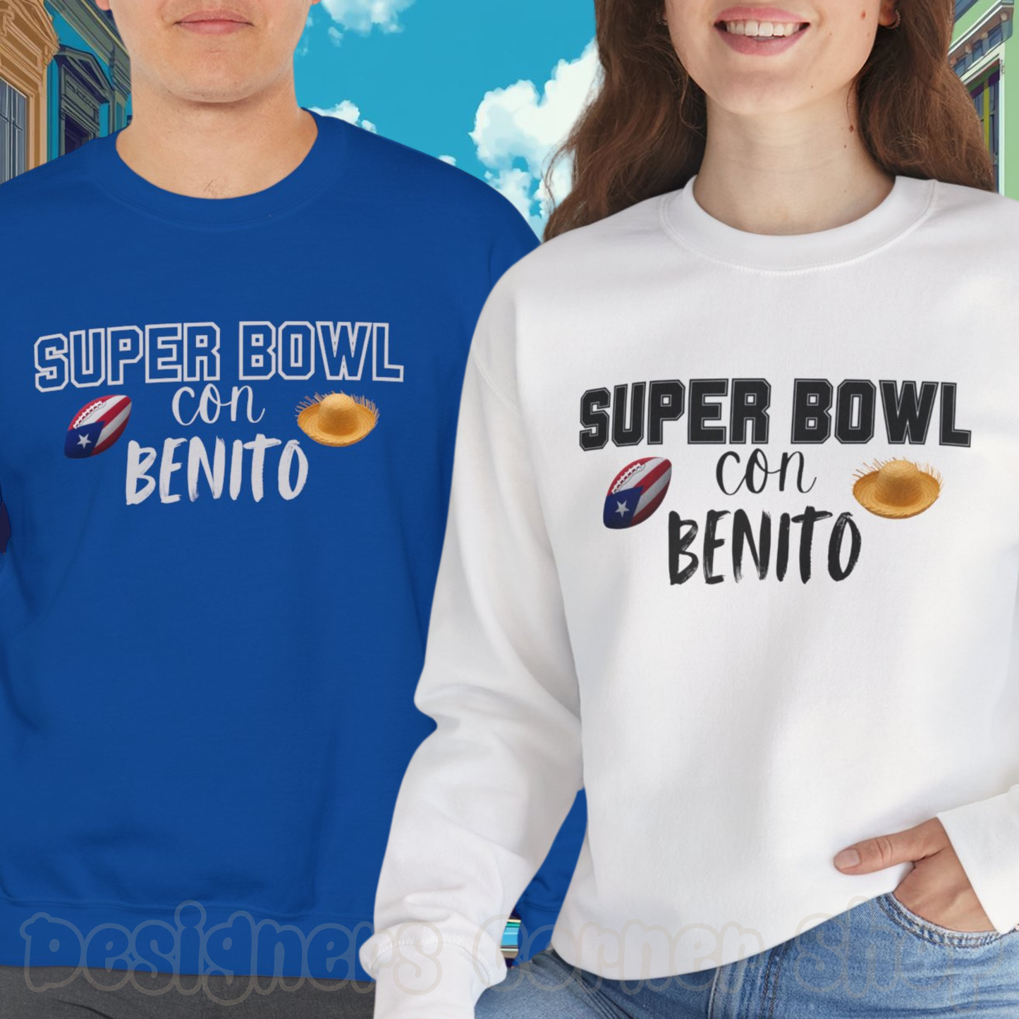 Benito Bowl Halftime 2026 Sweatshirt, Benito Bowl Shirt, Football Fan Gift, Puerto Rico Heritage Sweatshirt, Boriqua Pride Gift