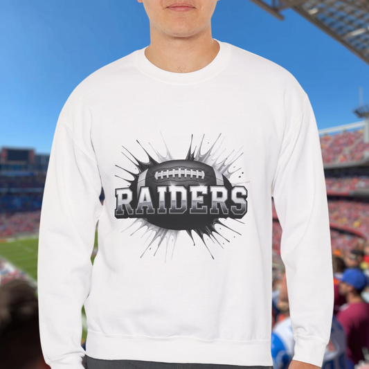 Las Vegas Football Sweatshirt, Las Vegas Team Sweatshirt, Football Gift for Las Vegas Fans, Game Day Sports Fan Football Apparel