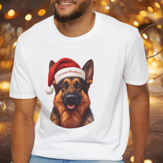 German Shepherd Dog Portrait Shirt – German Shepherd Dog Lover Gift, Cute Dog Mom Tee, Dog Dad Shirt, Pet Breed Apparel