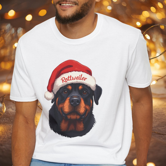 Rottweiler Dog Portrait Shirt – Rottweiler Dog Lover Gift, Cute Dog Mom Tee, Dog Dad Shirt, Pet Breed Apparel