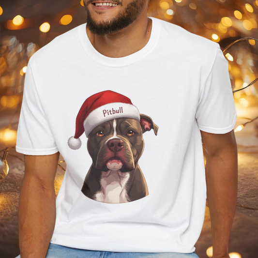 Pit Bull Terrier Dog Portrait Shirt – Pitbull Dog Lover Gift, Cute Dog Mom Tee, Dog Dad Shirt, Pet Breed Apparel