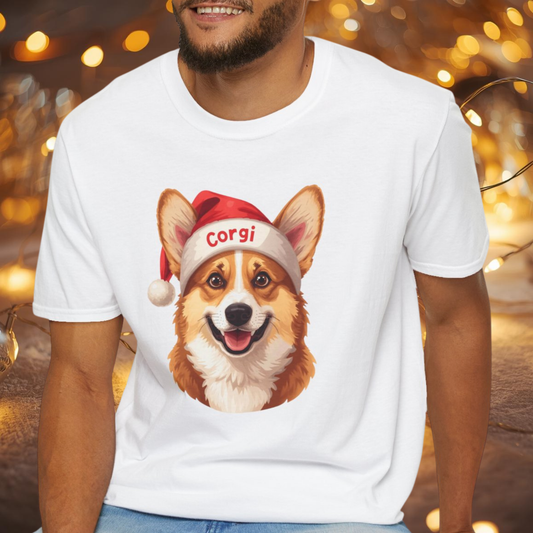 Corgi Dog Portrait Shirt – Corgi Dog Lover Gift, Cute Dog Mom Tee, Dog Dad Shirt, Pet Breed Apparel