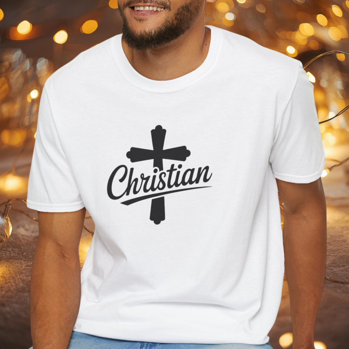 Christian Cross T-Shirt – Faith-Based Religious Tee for Men & Women, Inspirational Christian Apparel