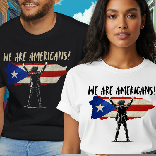 Benito We are Americans, Benito Bowl T-Shirt, Football Fan Gift, Puerto Rico Boricua Heritage Culture Pride Tee
