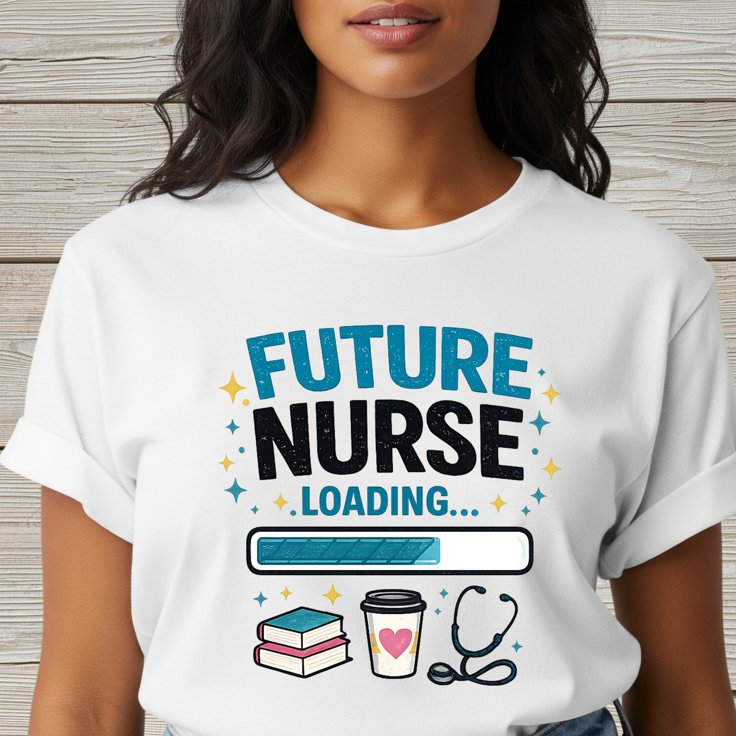 Future Nurse Loading Shirt – Funny Nursing Student T-Shirt, RN School Gift, Nursing School Graduation Tee, Nurse Student Gift Idea