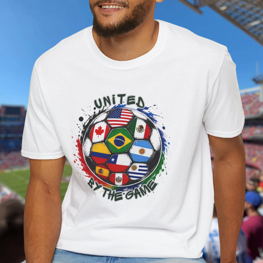United by the Game Soccer Shirt, Global Football Fan Tee, International Soccer T-Shirt, Soccer Lover Gift