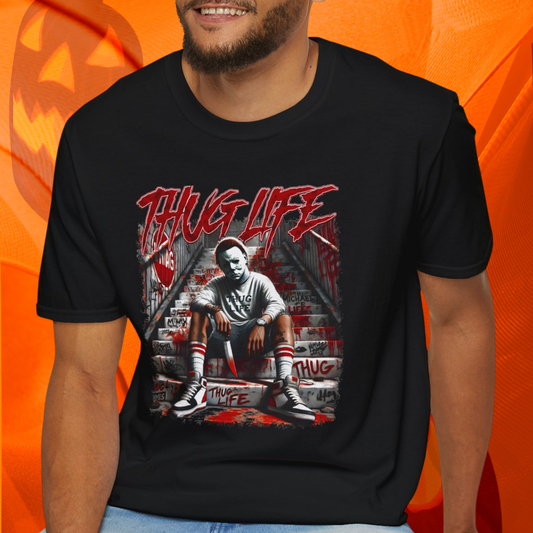 Halloween T-Shirt, Scary Movie Tee, Halloween Shirt, Horror Movie Fan Gift, Horror Movie Characters Shirt