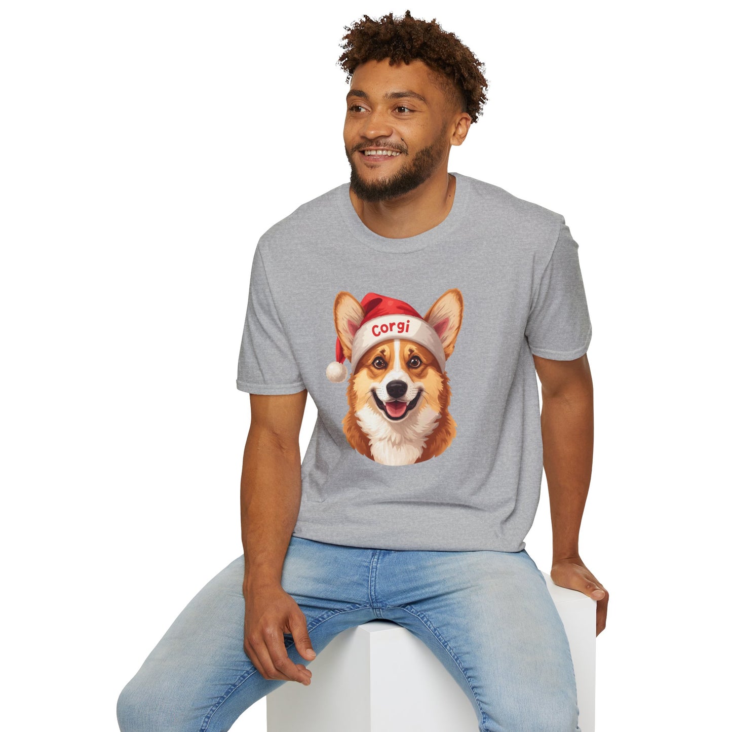 Corgi Dog Portrait Shirt – Corgi Dog Lover Gift, Cute Dog Mom Tee, Dog Dad Shirt, Pet Breed Apparel