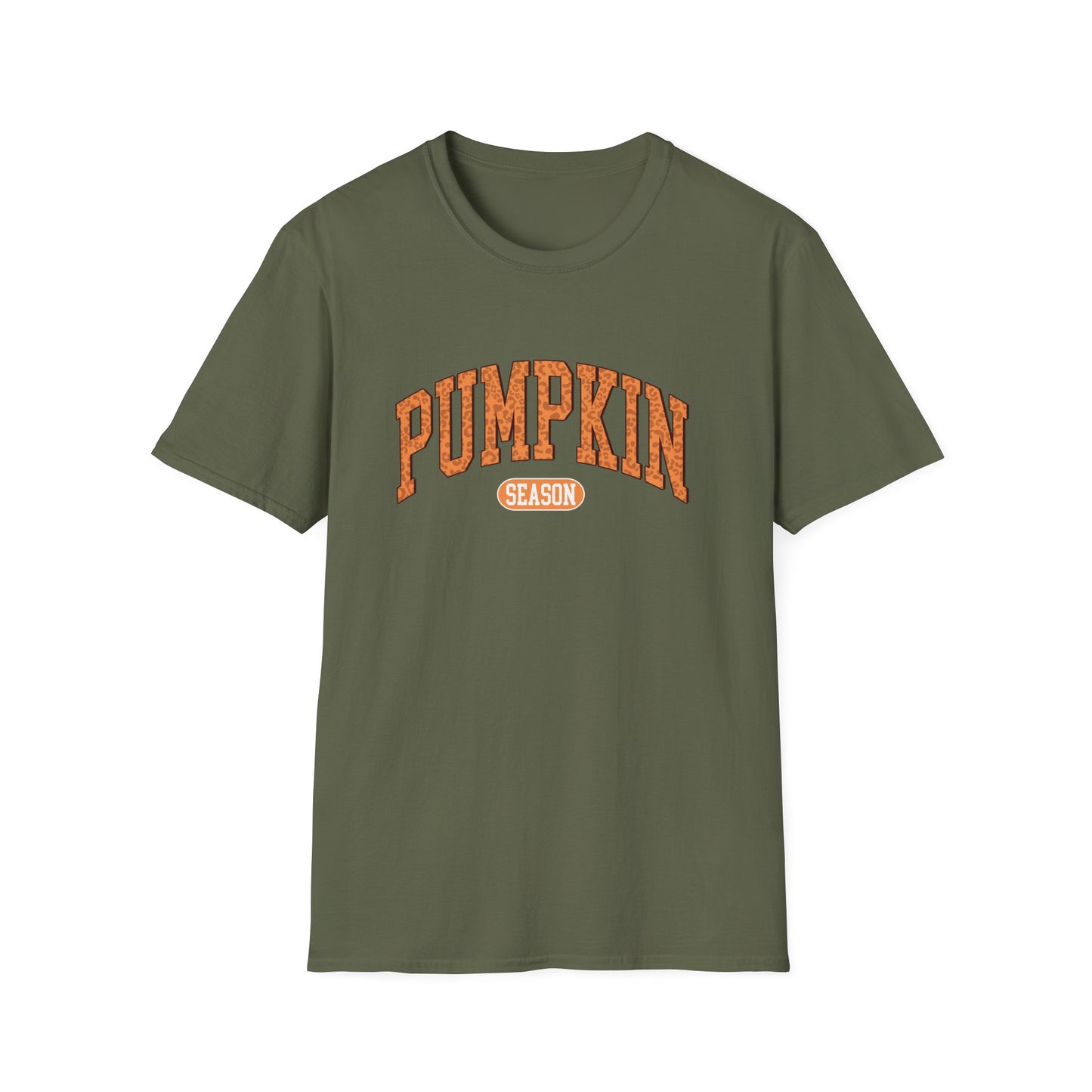 Pumpkin Season Fall T-Shirt - Cute Women's Autumn Tee, Thanksgiving Shirt, Pumpkin Thanksgiving Tee, Cozy Fall Tee for Her, Friendsgiving