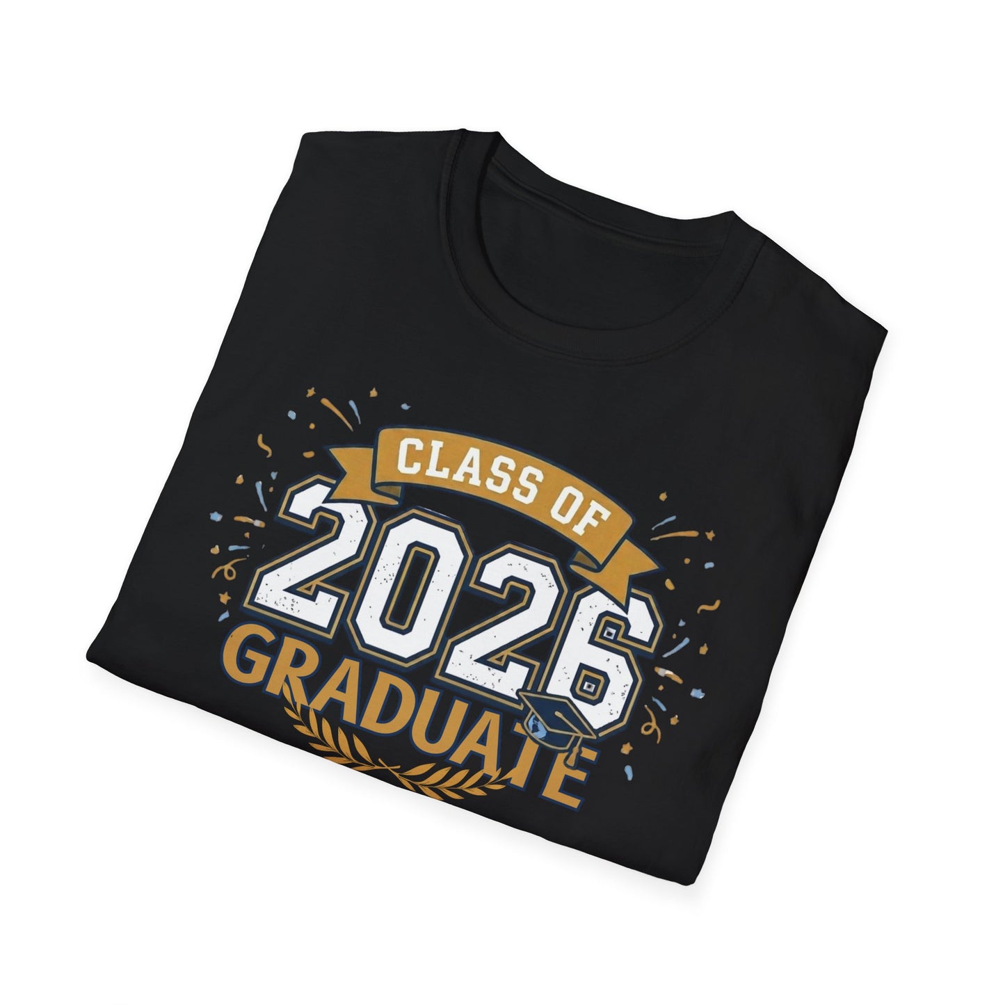Class of 2026 Graduate T-Shirt – Graduation Gift Tee, Senior 2026 Shirt, High School or College Grad Celebration Apparel