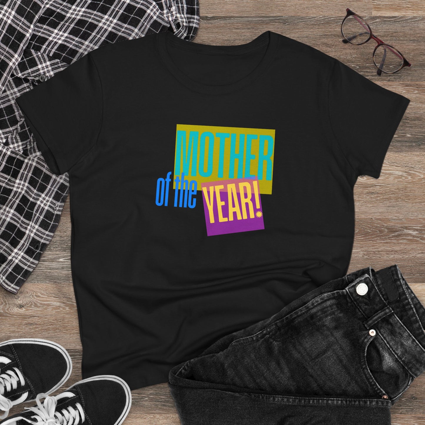 Mother of the Year! T-Shirt, Gift for Mom, Cute Summer Top, Mother's Day Gift, Family Gatherings, Casual Wear, Mom's Birthday