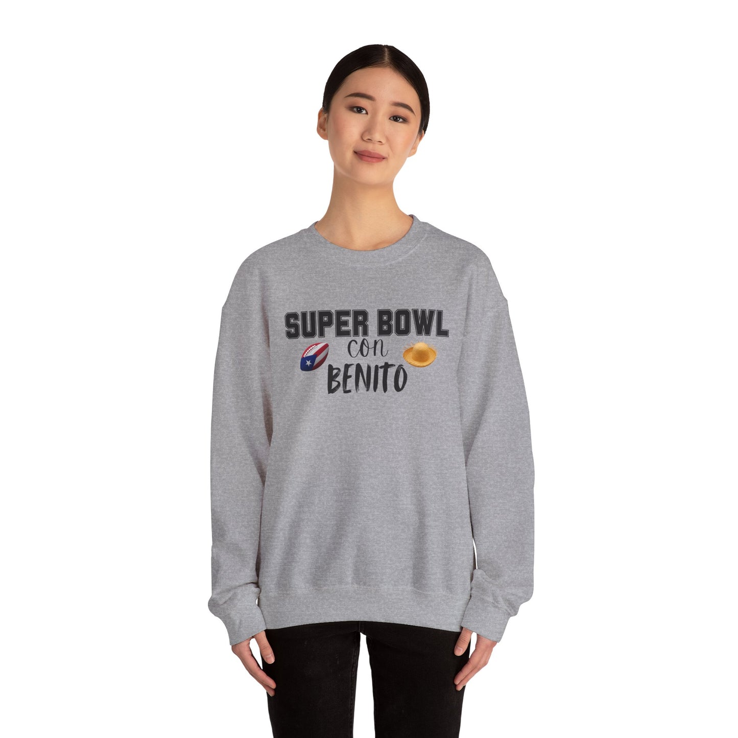 Benito Bowl Halftime 2026 Sweatshirt, Benito Bowl Shirt, Football Fan Gift, Puerto Rico Heritage Sweatshirt, Boriqua Pride Gift