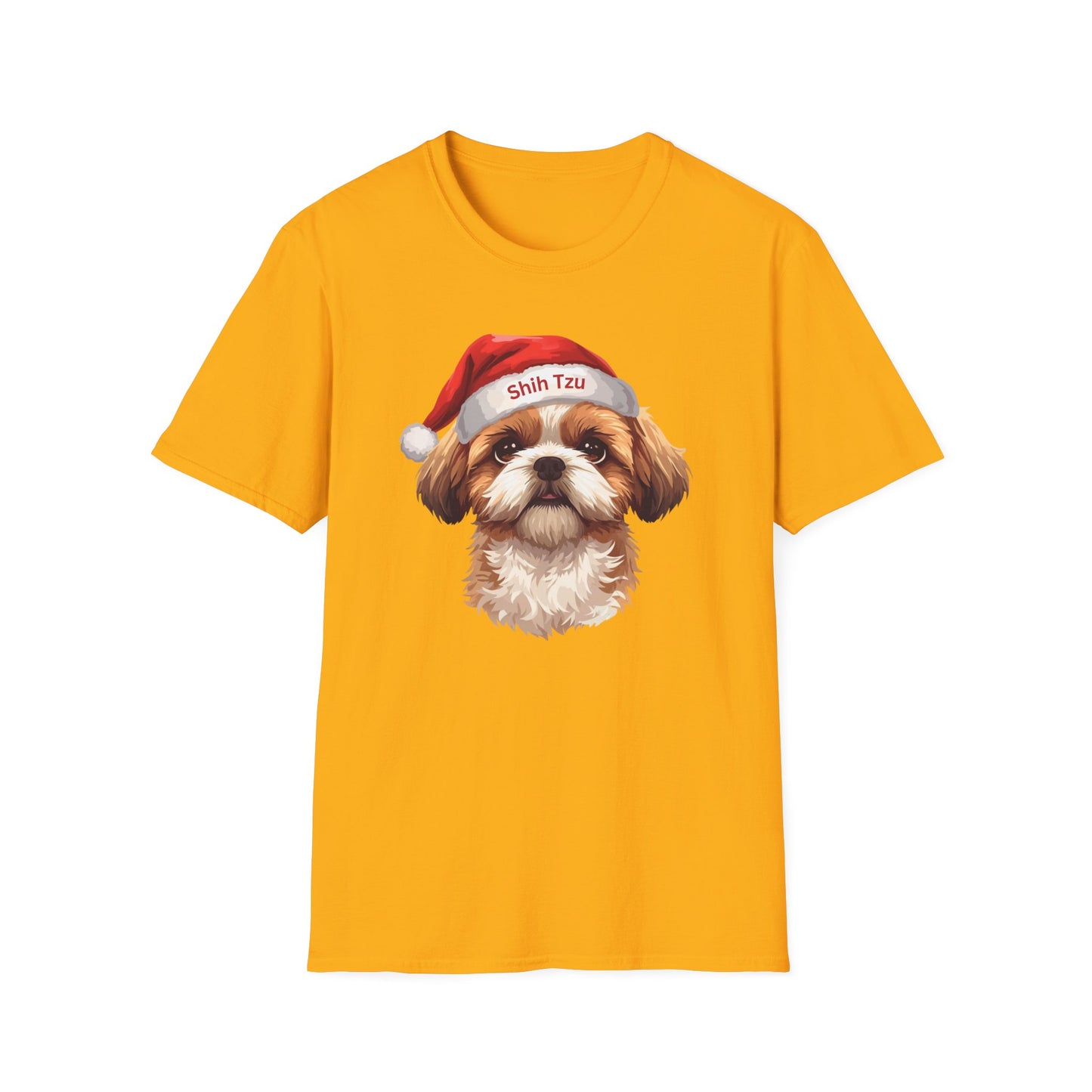 Shih Tzu Dog Portrait Shirt – Shih Tzu Dog Lover Gift, Cute Dog Mom Tee, Dog Dad Shirt, Pet Breed Apparel