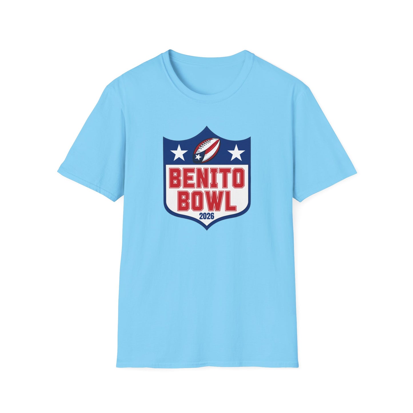 Benito Bowl 2026 Football T-shirt, Benito Bowl Shirt, Football Fan Gift, Puerto Rico Boricua Heritage Culture Pride Tee