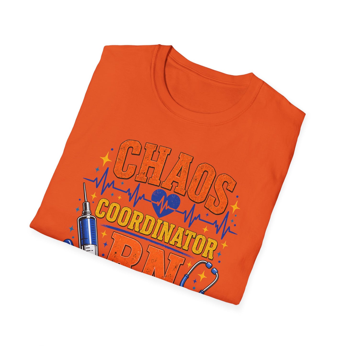 Chaos Coordinator RN Shirt – Funny Nurse Shirt – Nurse Life Tee – Medical Humor Gift for Nurses, RN LPN CNA Nursing Shirt