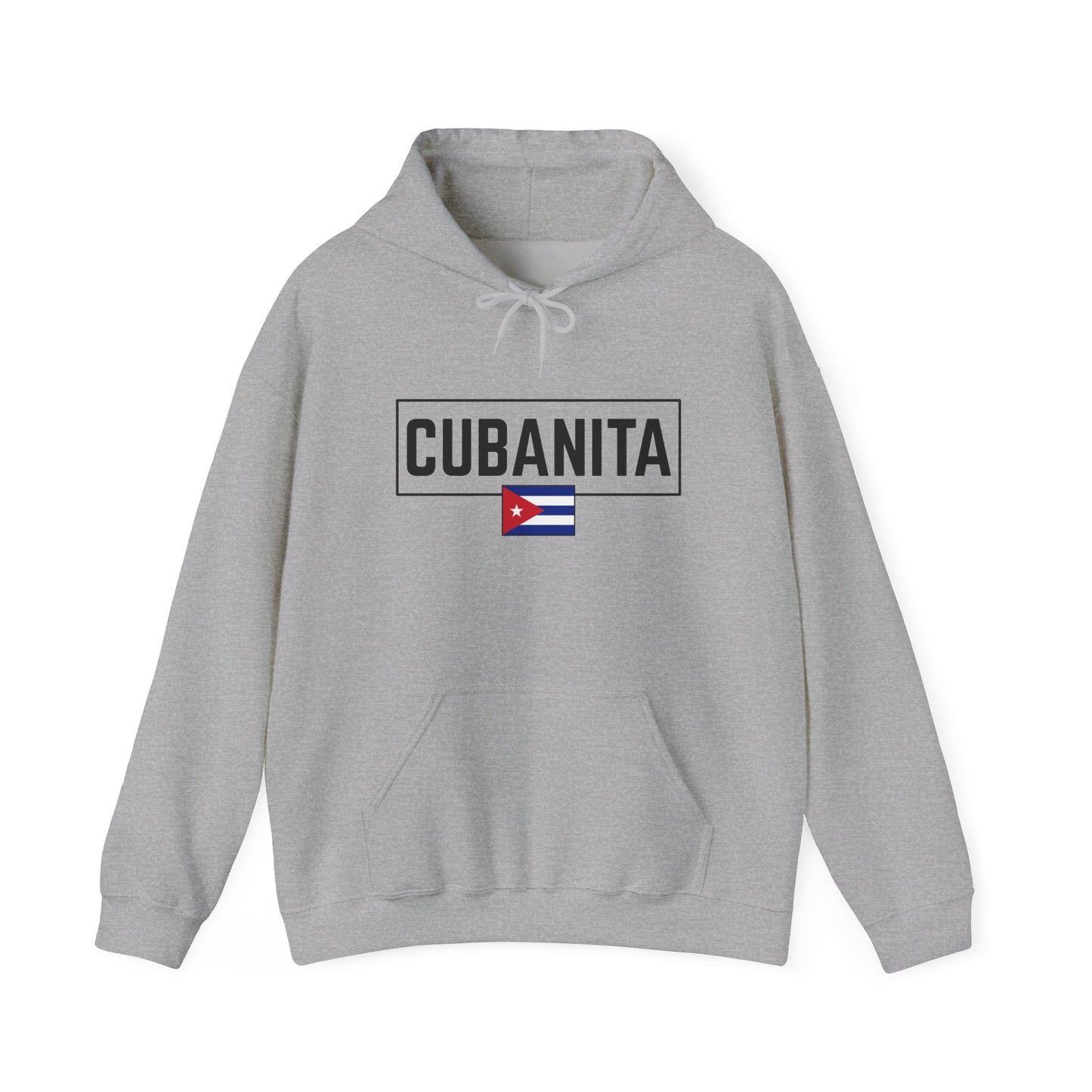 CUBANITA Hoodie – Cuban Flag Hoodie for Women, Latina Pride Hoodie, Cuba Heritage Top, Cuban Culture Graphic Hoodie