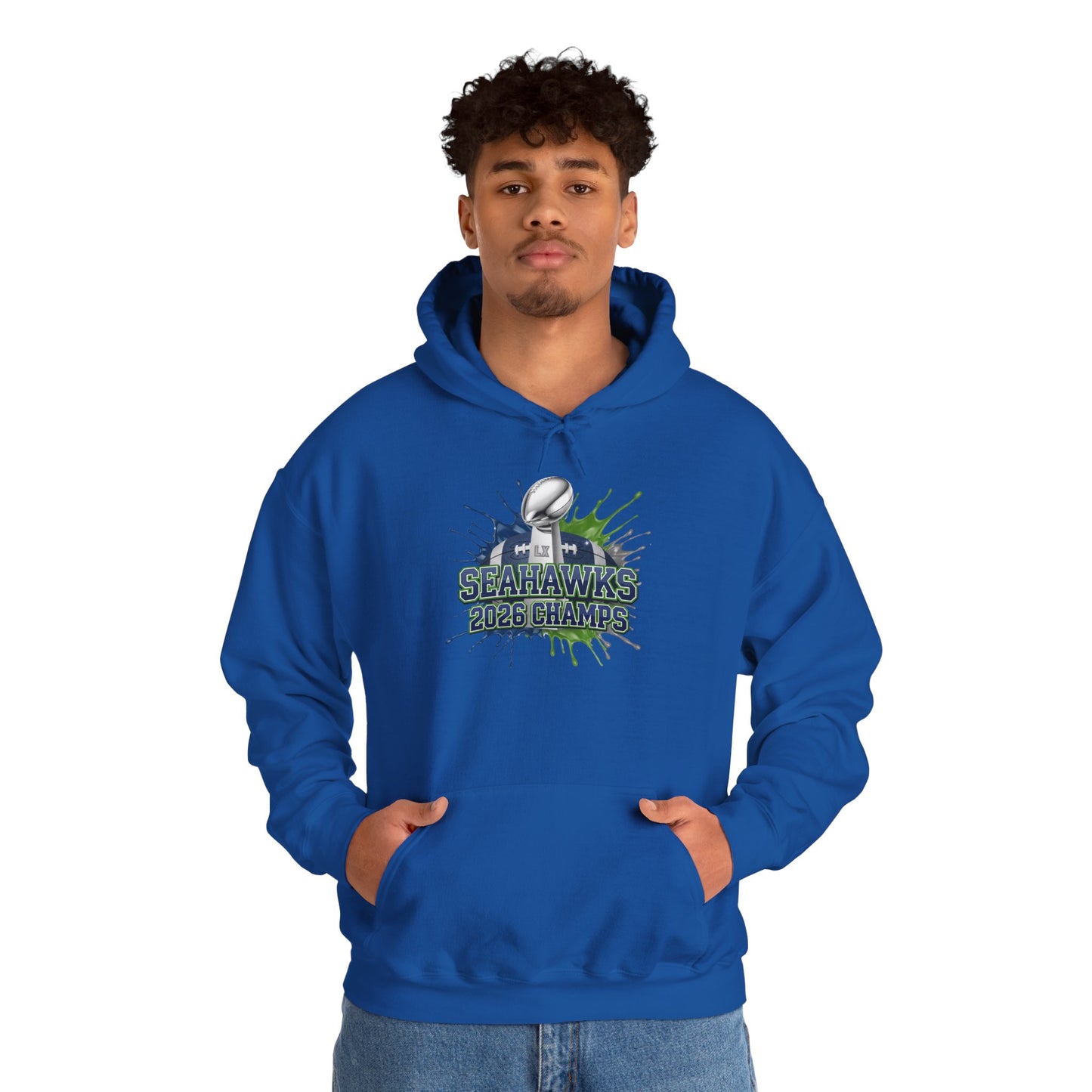 Seahawks 2026 Champions Hoodie – Seahawks Football 12s Fan Hoodie, 2026 football Champs, Football Gift