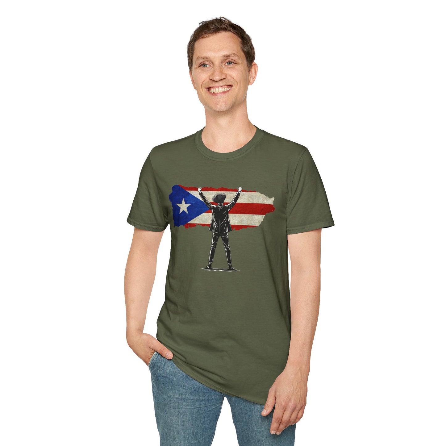 Benito Puerto Rico Flag Shirt, Puerto Rican Pride T Shirt, Boricua PR Flag Graphic Tee, Latin Heritage Shirt gift
