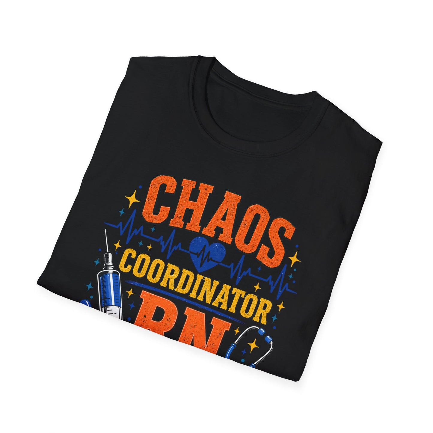 Chaos Coordinator RN Shirt – Funny Nurse Shirt – Nurse Life Tee – Medical Humor Gift for Nurses, RN LPN CNA Nursing Shirt