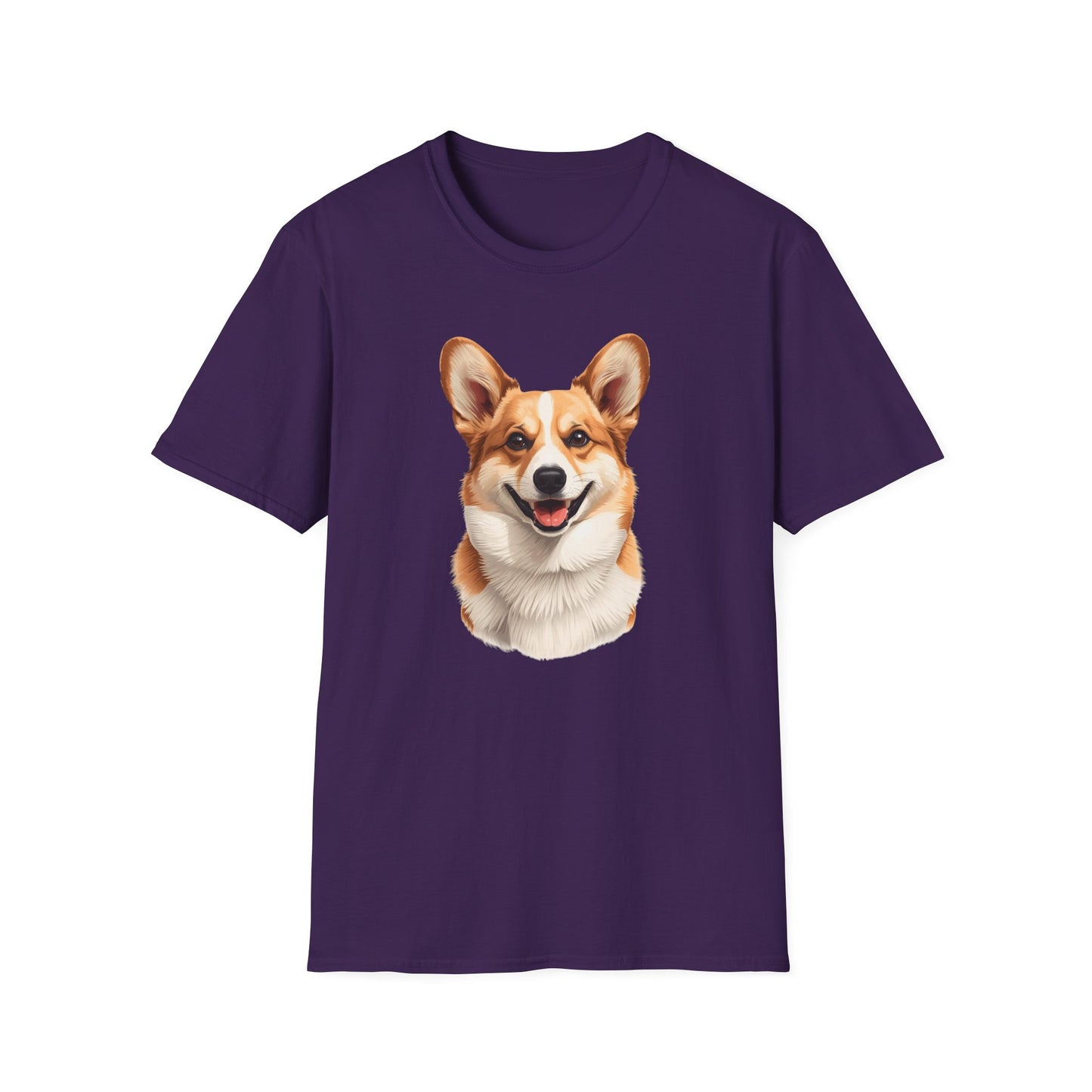 Corgi Dog Portrait Shirt – Corgi Dog Lover Gift, Cute Dog Mom Tee, Dog Dad Shirt, Pet Breed Apparel